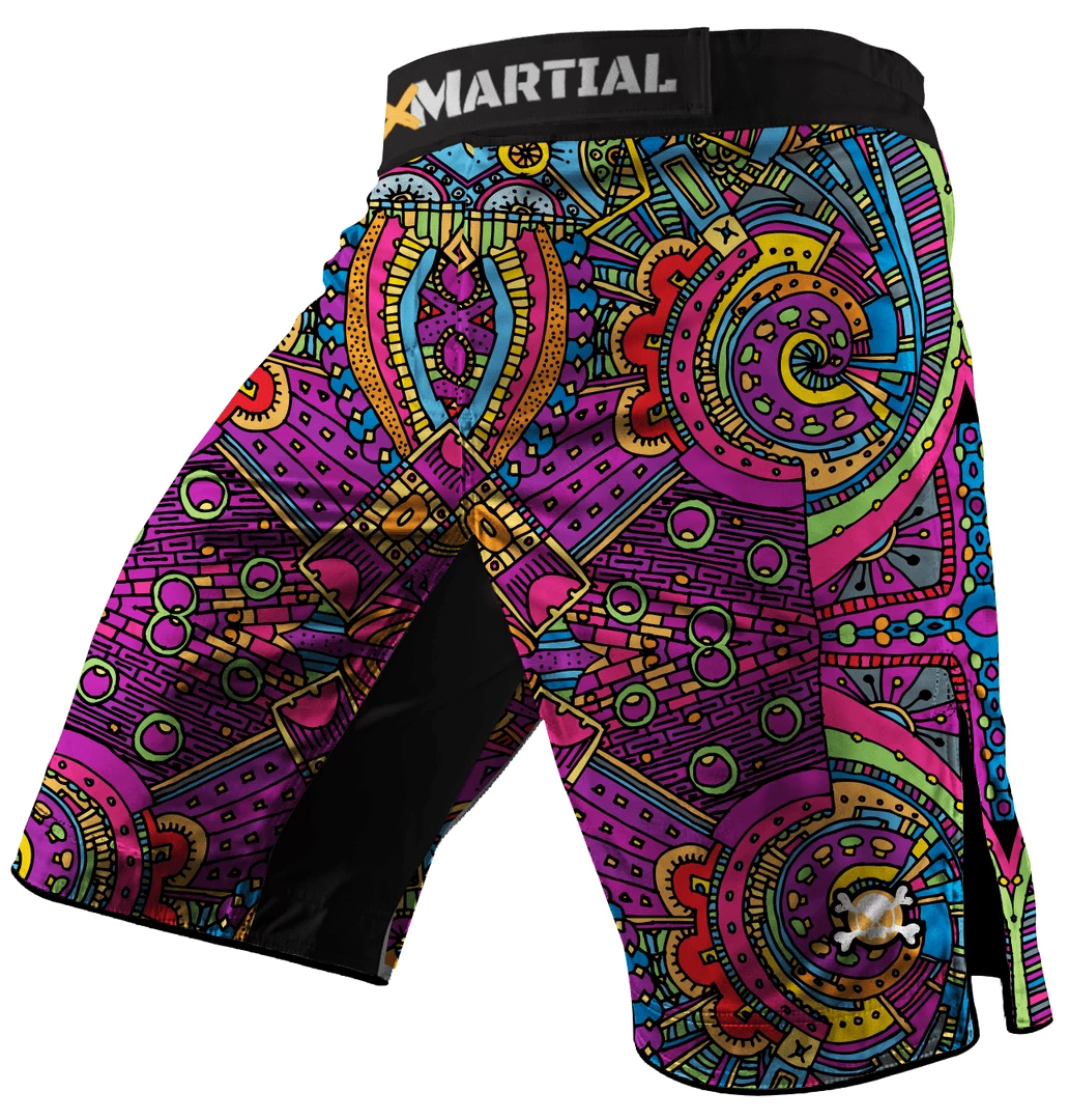XMARTIAL Aztec BJJ/MMA Shorts 4 XMARTIAL Aztec BJJ/MMA Shorts