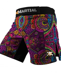 XMARTIAL Aztec Hybrid BJJ/MMA Shorts