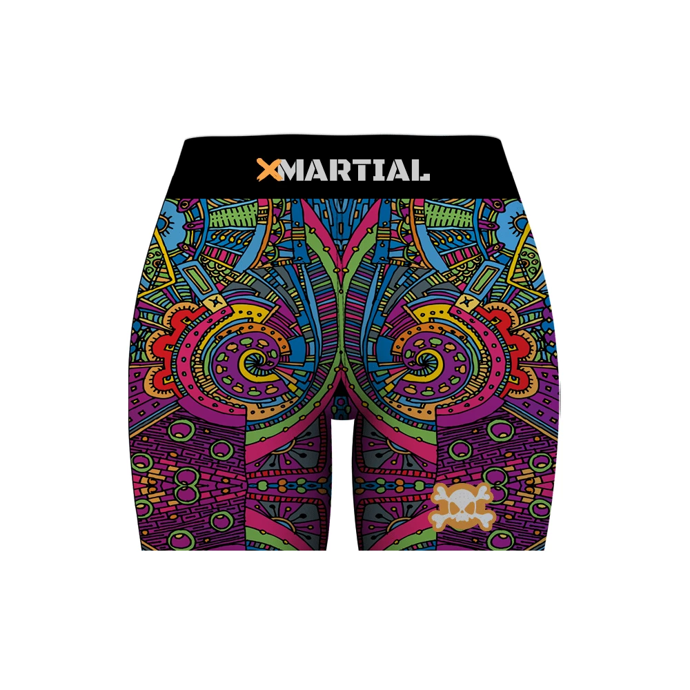 XMARTIAL Aztec Women's Compression Shorts 4 XMARTIAL Aztec Women's Compression Shorts