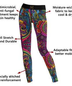 XMARTIAL Compression Pants Aztec Women's Spats