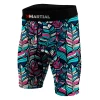 XMARTIAL Boho BJJ/MMA Compression Shorts