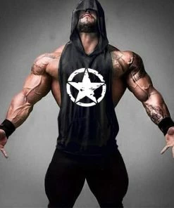 XMARTIAL Hooded Workout Tank Top BJJ Gear 48 XMARTIAL Hooded Workout Tank Top BJJ Gear