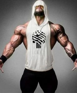 XMARTIAL Hooded Workout Tank Top BJJ Gear 46 XMARTIAL Hooded Workout Tank Top BJJ Gear