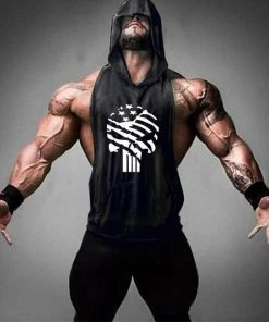 XMARTIAL Hooded Workout Tank Top BJJ Gear 42 XMARTIAL Hooded Workout Tank Top BJJ Gear