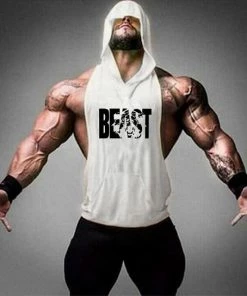 XMARTIAL Hooded Workout Tank Top BJJ Gear 40 XMARTIAL Hooded Workout Tank Top BJJ Gear