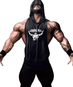 XMARTIAL Hooded Workout Tank Top BJJ Gear