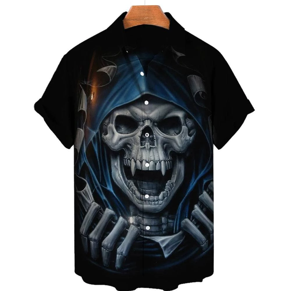 XMARTIAL Reaper Casual Shirt Streetwear & Athletics 3 XMARTIAL Reaper Casual Shirt Streetwear & Athletics