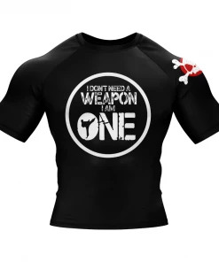 XMARTIAL I Am One Muay Thai Rash Guard Rash Guards