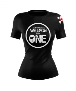 XMARTIAL I Am One Muay Thai Women’s Rash Guard Rash Guards