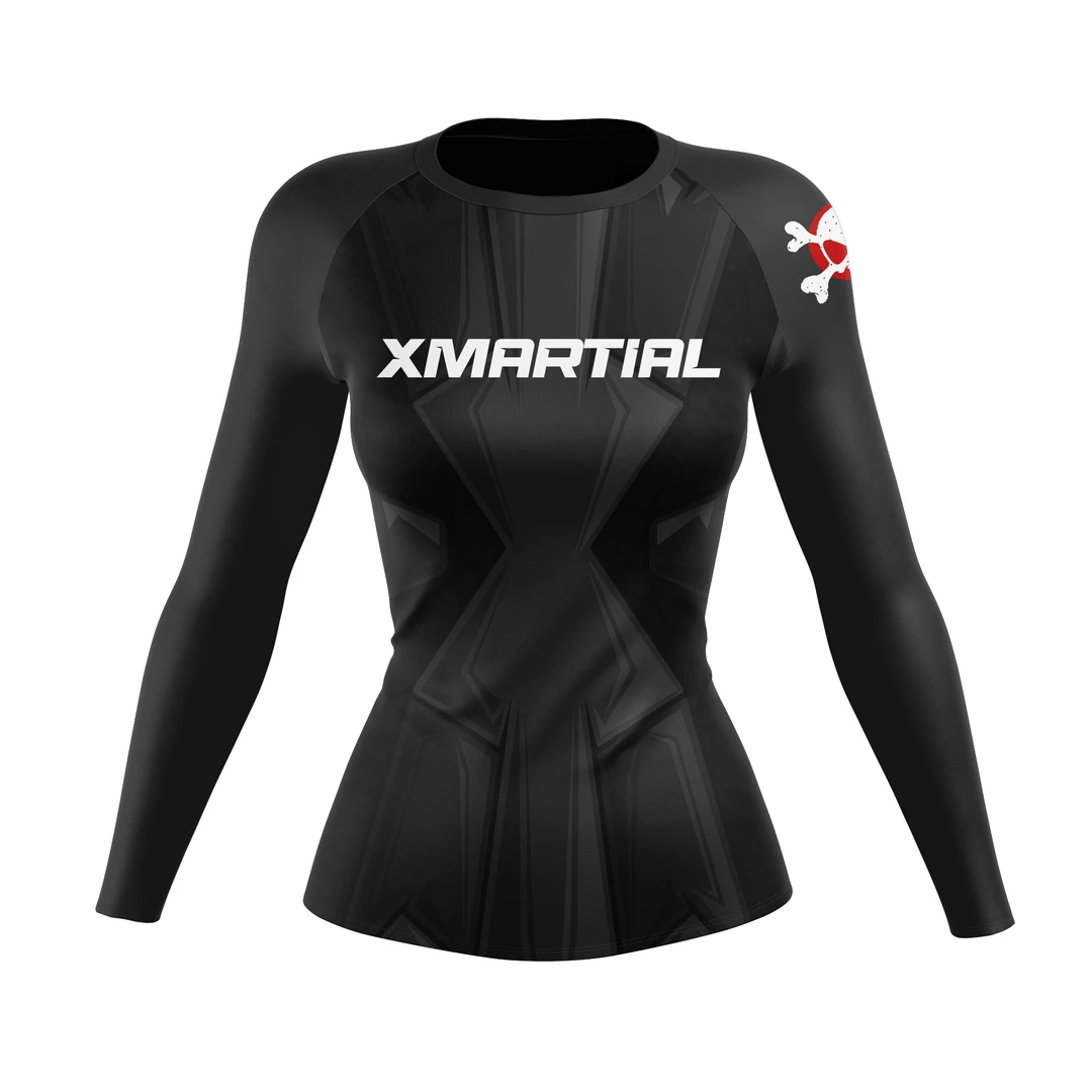 XMARTIAL Rash Guards Impact Women's Rash Guard 4 XMARTIAL Rash Guards Impact Women's Rash Guard