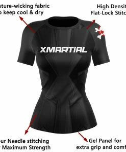 XMARTIAL Rash Guards Impact Women's Rash Guard 14 XMARTIAL Rash Guards Impact Women's Rash Guard