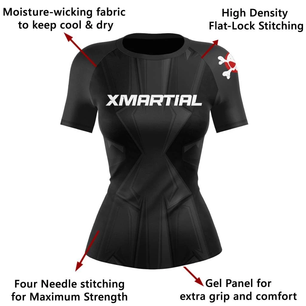 XMARTIAL Rash Guards Impact Women's Rash Guard 8 XMARTIAL Rash Guards Impact Women's Rash Guard