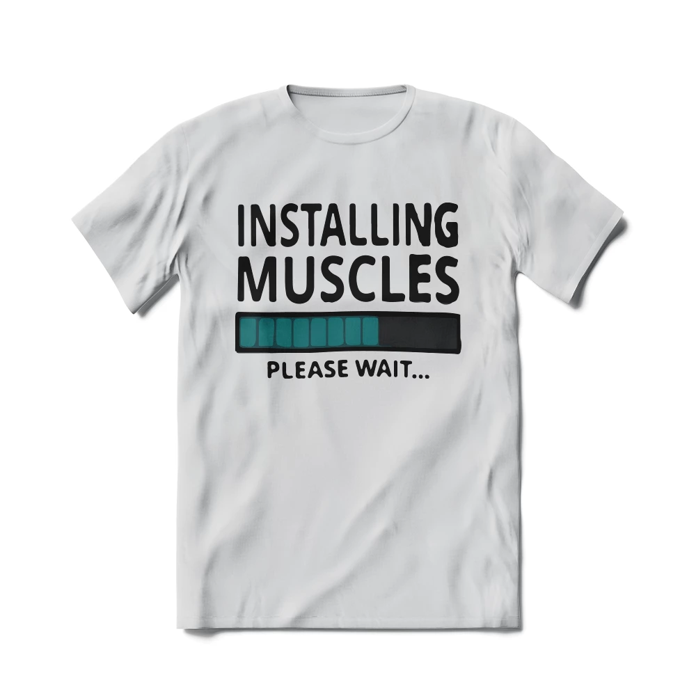 XMARTIAL Streetwear & Athletics Installing Muscles T-Shirt 4 XMARTIAL Streetwear & Athletics Installing Muscles T-Shirt