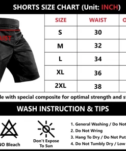 XMARTIAL Iron Maiden BJJ Shorts 14 XMARTIAL Iron Maiden BJJ Shorts