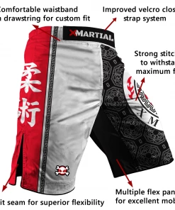 XMARTIAL Japanese Torii BJJ/MMA Shorts 9 XMARTIAL Japanese Torii BJJ/MMA Shorts