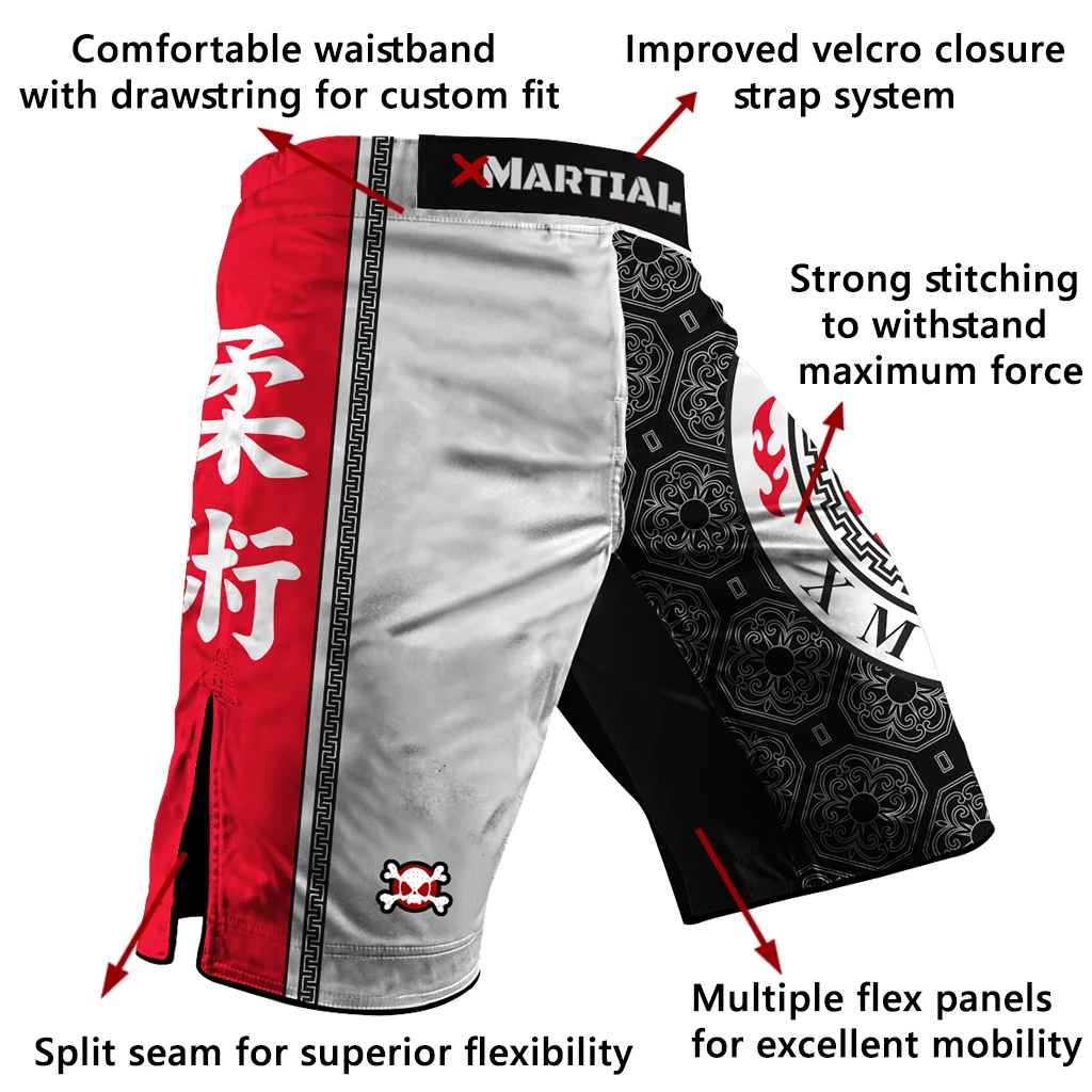 XMARTIAL Japanese Torii BJJ/MMA Shorts 5 XMARTIAL Japanese Torii BJJ/MMA Shorts