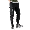 XMARTIAL Streetwear & Athletics Jet Black Cargo Joggers 2 XMARTIAL Streetwear & Athletics Jet Black Cargo Joggers