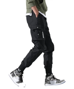 XMARTIAL Streetwear & Athletics Jet Black Cargo Joggers 7 XMARTIAL Streetwear & Athletics Jet Black Cargo Joggers