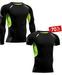 XMARTIAL Jet Black Rash Guard BJJ Gear