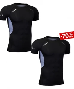 XMARTIAL Jet Black Rash Guard BJJ Gear