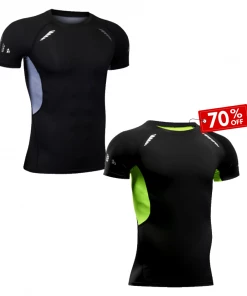 XMARTIAL Jet Black Rash Guard BJJ Gear