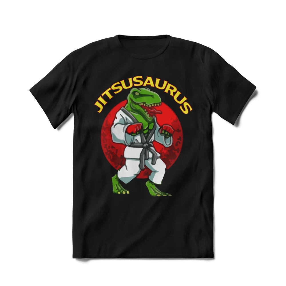 XMARTIAL Jitsusaurus BJJ T-Shirt BJJ Gear 3 XMARTIAL Jitsusaurus BJJ T-Shirt BJJ Gear