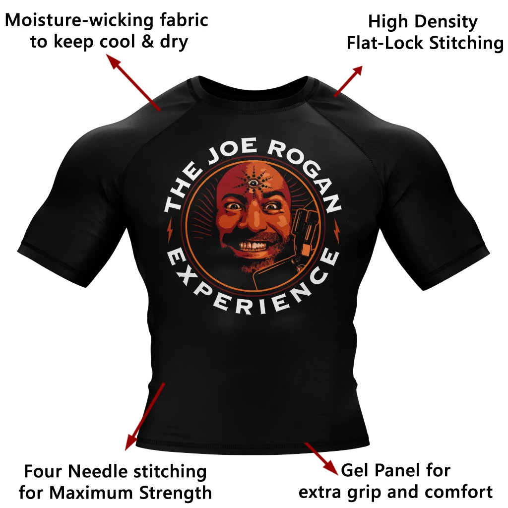 XMARTIAL JRE Inspired Rash Guard 8 XMARTIAL JRE Inspired Rash Guard