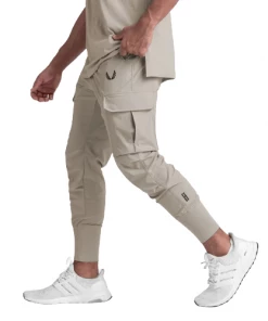 XMARTIAL Khaki Cargo Joggers Streetwear & Athletics