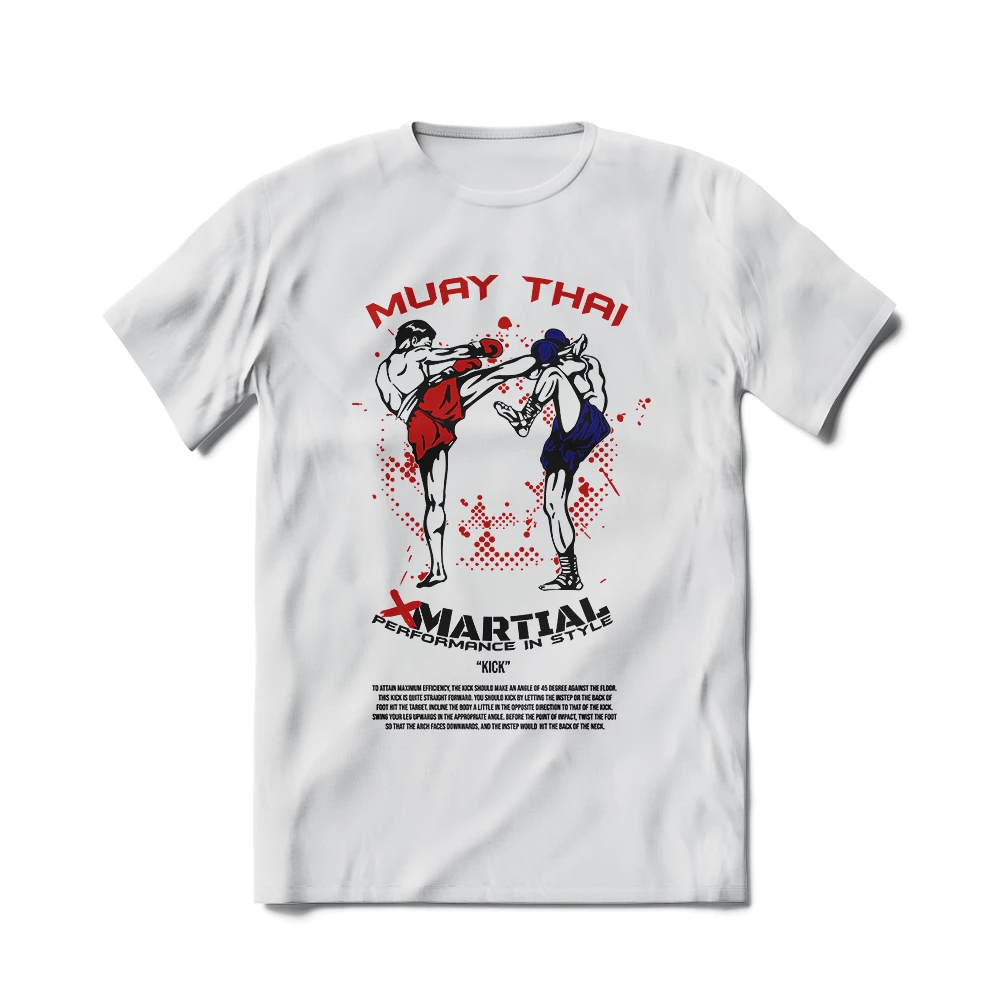 XMARTIAL Kickboxing Muay Thai T-Shirt Streetwear & Athletics 4 XMARTIAL Kickboxing Muay Thai T-Shirt Streetwear & Athletics