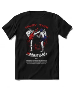 XMARTIAL Kickboxing Muay Thai T-Shirt Streetwear & Athletics