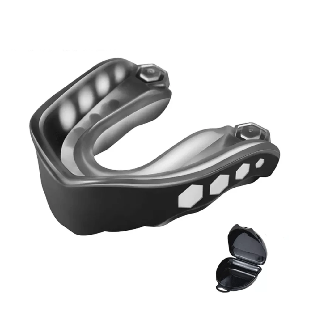 XMARTIAL Kids Black Grinder Mouth Guard 3 XMARTIAL Kids Black Grinder Mouth Guard