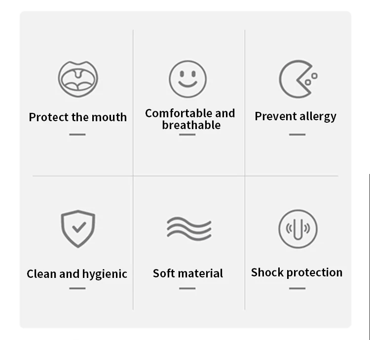 XMARTIAL Kids Black Grinder Mouth Guard 6 XMARTIAL Kids Black Grinder Mouth Guard