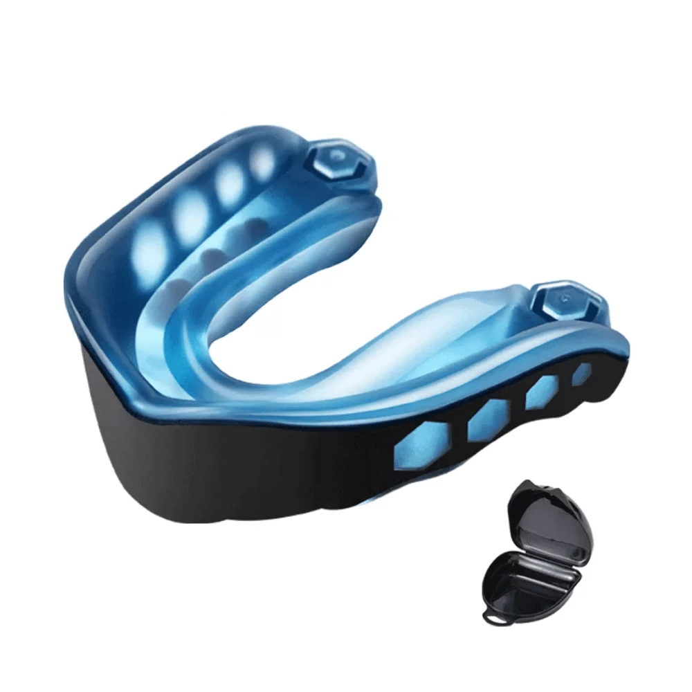 XMARTIAL Kids Blue Grinder Mouth Guard 3 XMARTIAL Kids Blue Grinder Mouth Guard