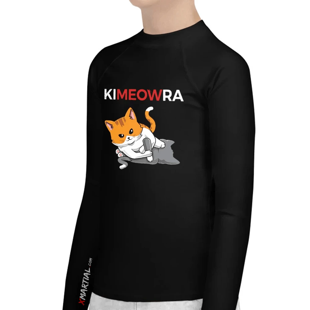 XMARTIAL Kimeowra Kids BJJ Rash Guard 6 XMARTIAL Kimeowra Kids BJJ Rash Guard