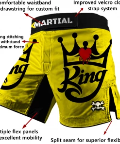 XMARTIAL King Forever Hybrid BJJ/MMA Shorts