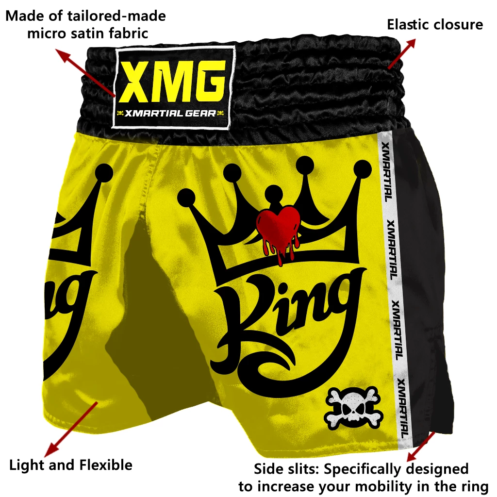 XMARTIAL King Forever Muay Thai Shorts 6 XMARTIAL King Forever Muay Thai Shorts