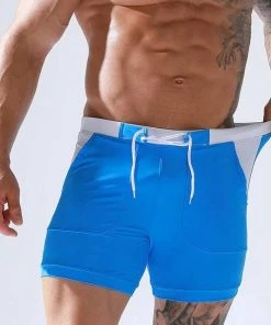 XMARTIAL Streetwear & Athletics Blue Motion Gym Shorts 8 XMARTIAL Streetwear & Athletics Blue Motion Gym Shorts