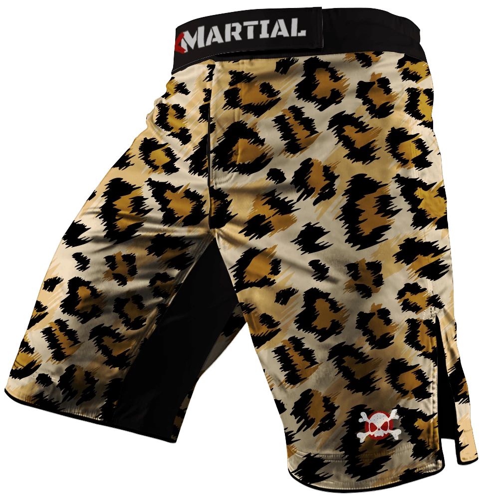 XMARTIAL Leopard BJJ/MMA Shorts 4 XMARTIAL Leopard BJJ/MMA Shorts