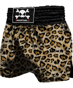 XMARTIAL MMA Shorts Leopard Muay Thai Shorts