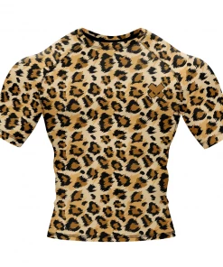 XMARTIAL Leopard Rash Guard Rash Guards