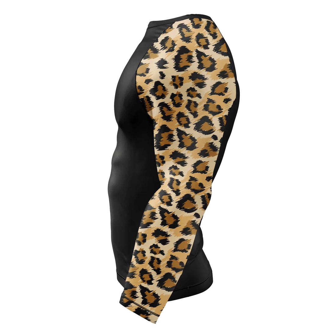 XMARTIAL Leopard Sleeve Rash Guard 5 XMARTIAL Leopard Sleeve Rash Guard