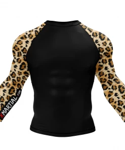 XMARTIAL Leopard Sleeve Rash Guard