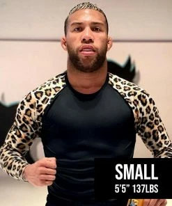 XMARTIAL Leopard Sleeve Rash Guard