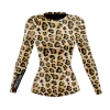 XMARTIAL Leopard Women's Rash Guard