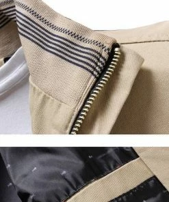 XMARTIAL Alpha Khaki Bomber Jacket