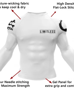 XMARTIAL Limitless Rash Guard Rash Guards 19 XMARTIAL Limitless Rash Guard Rash Guards