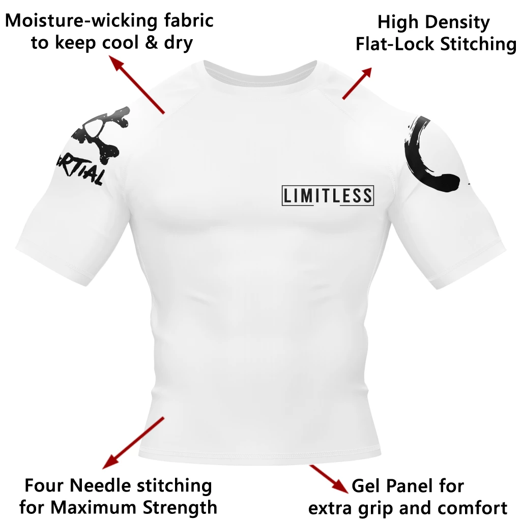 XMARTIAL Limitless Rash Guard Rash Guards 11 XMARTIAL Limitless Rash Guard Rash Guards