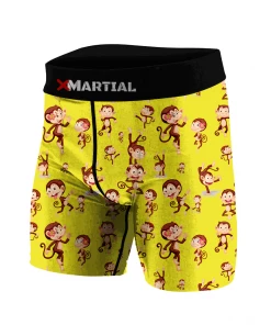 XMARTIAL Little Monkeys BJJ/MMA Compression Shorts