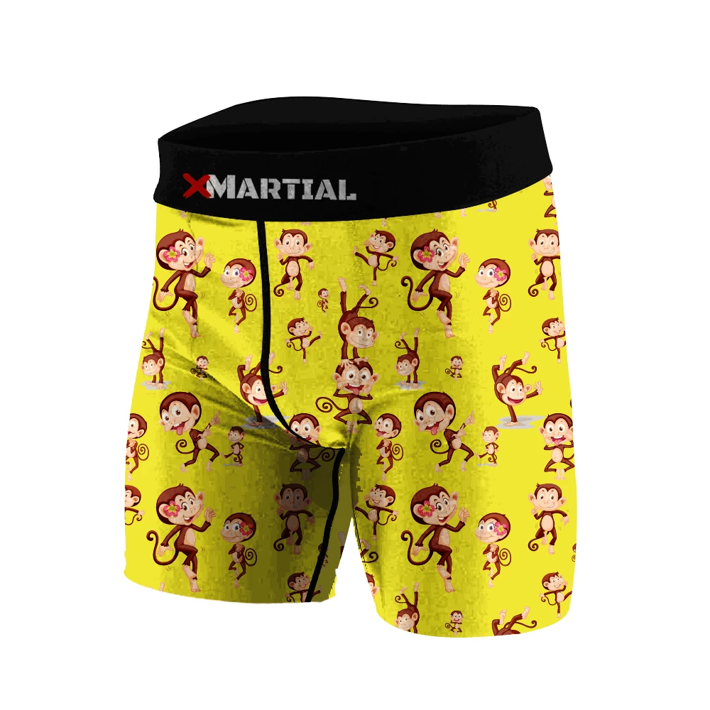 XMARTIAL Little Monkeys BJJ/MMA Compression Shorts 4 XMARTIAL Little Monkeys BJJ/MMA Compression Shorts