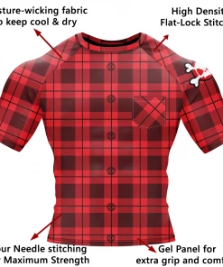 XMARTIAL Lumberjack Rash Guard